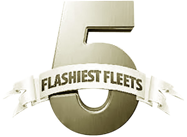 Voted one of North America's 5 Flashiest Fleets