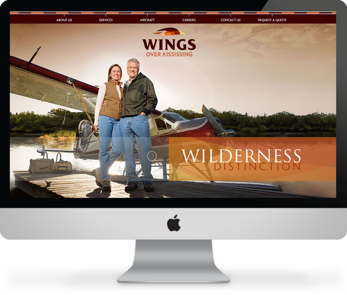 Wings Over Kississing website