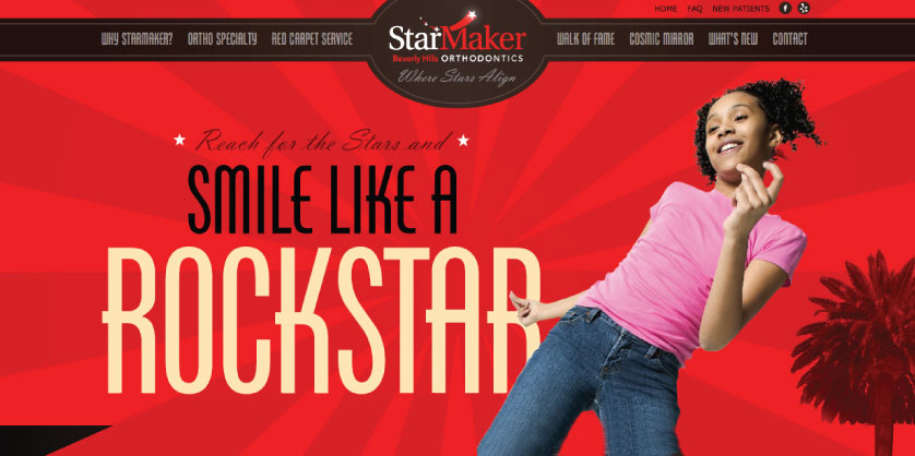 StarMaker Orthodontics website